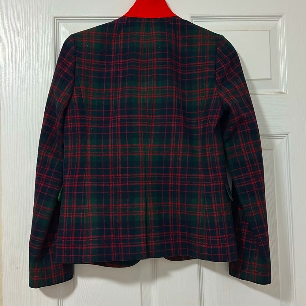 J Crew Factory flannel pattern blazer - NWOT - Picture 5 of 6